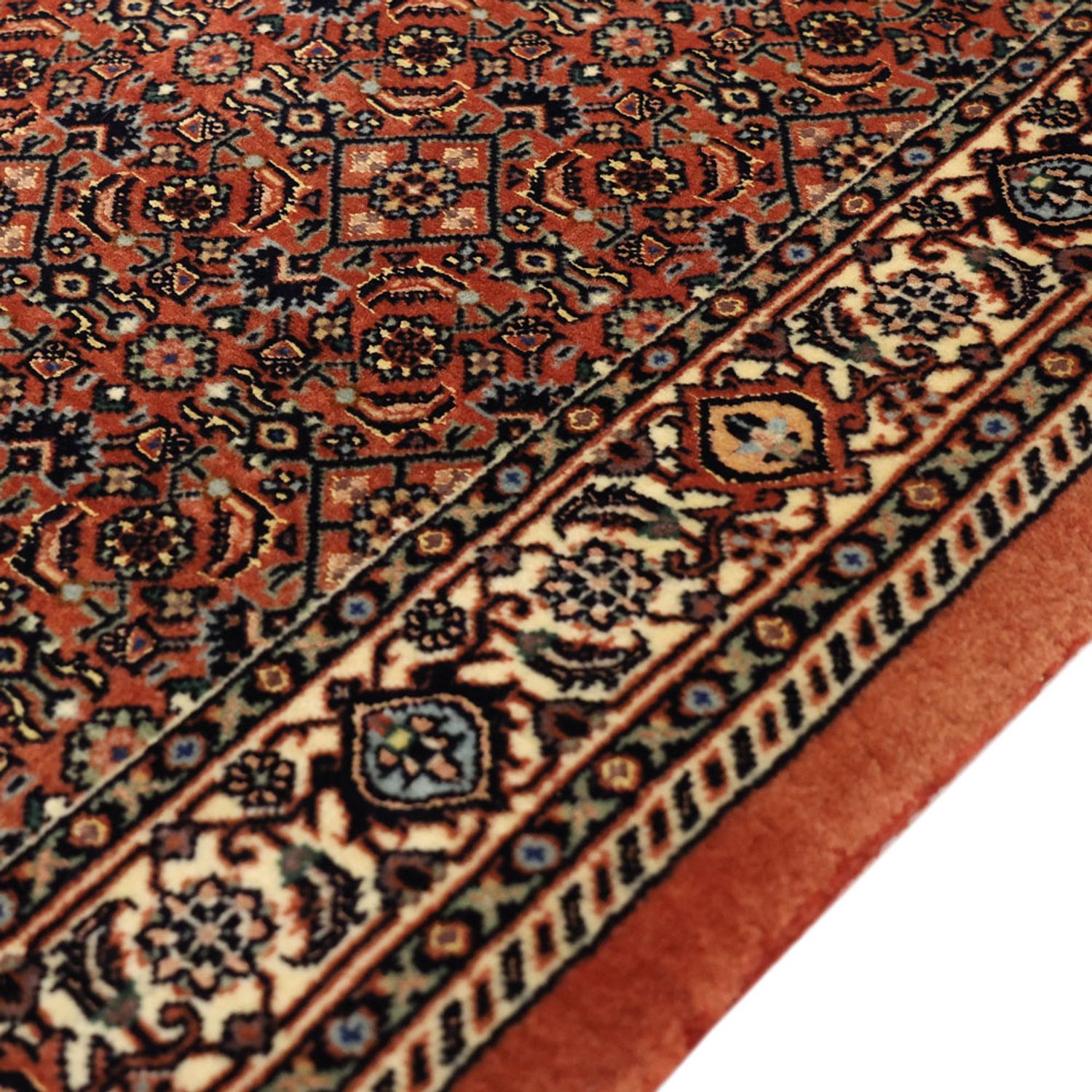 Dywan perski - Bijar - Royal - 134 x 78 cm - rdza