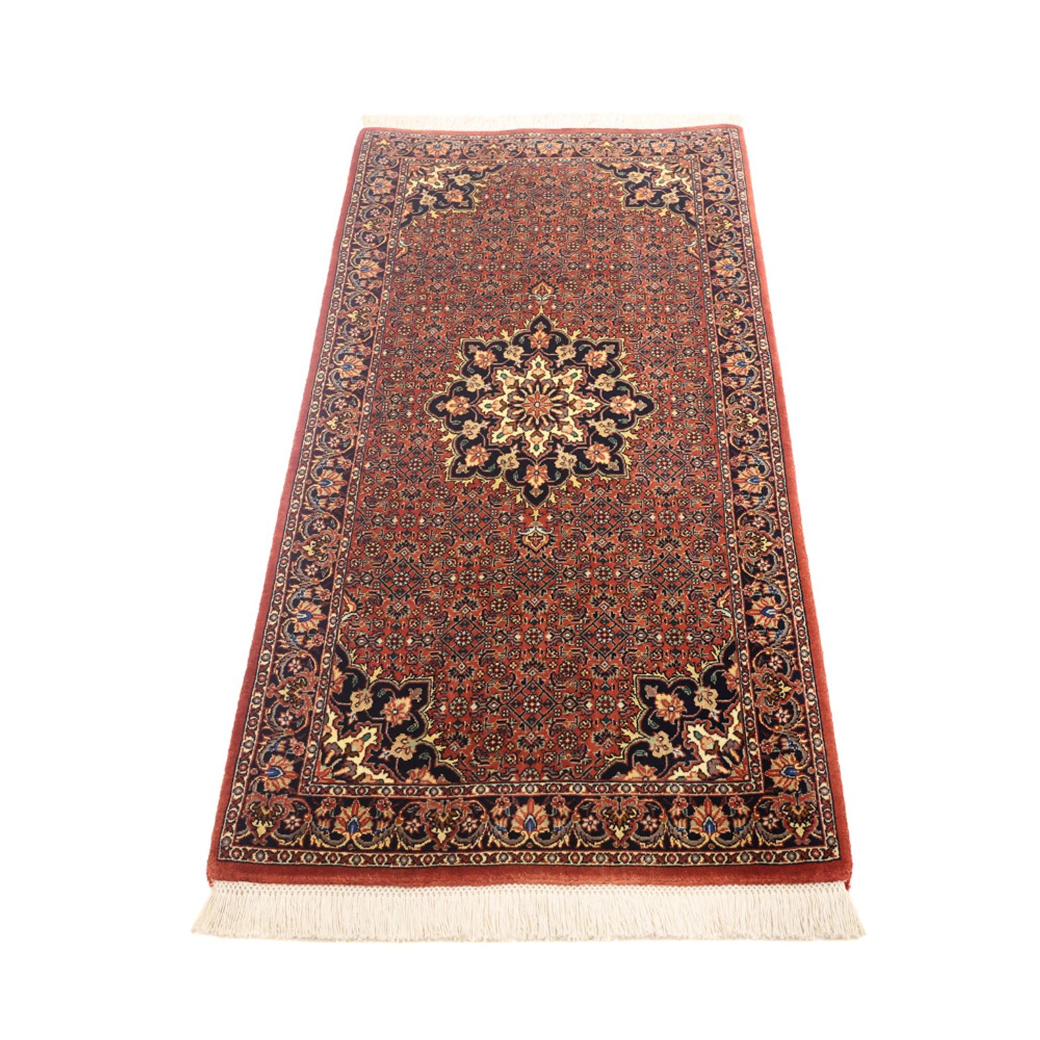 Dywan perski - Bijar - Royal - 146 x 70 cm - rdza
