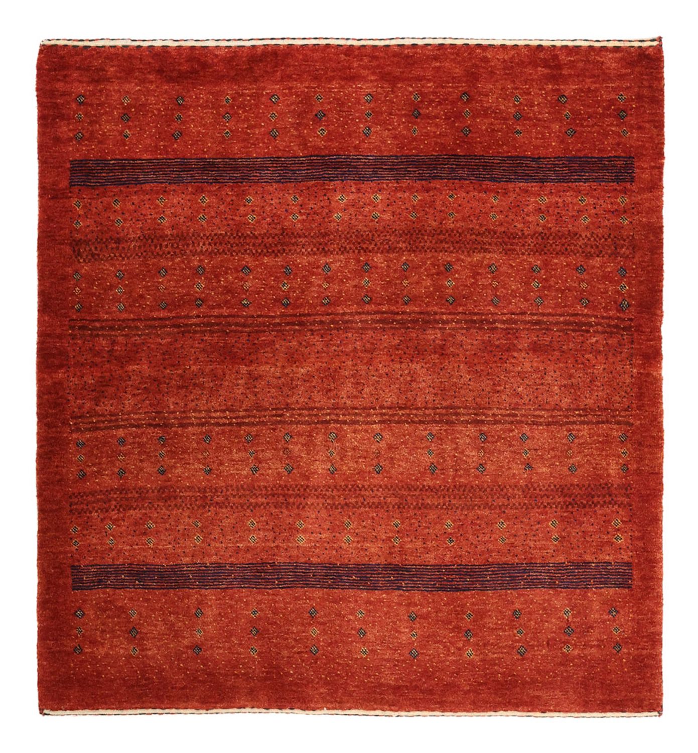 Gabbeh Rug - Kashkuli Perser square  - 112 x 103 cm - multicolored