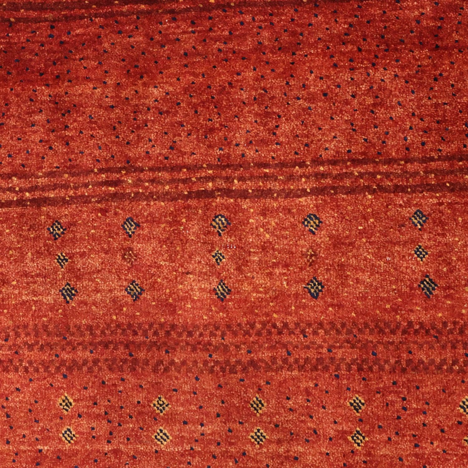 Gabbeh Rug - Kashkuli Perser square  - 112 x 103 cm - multicolored