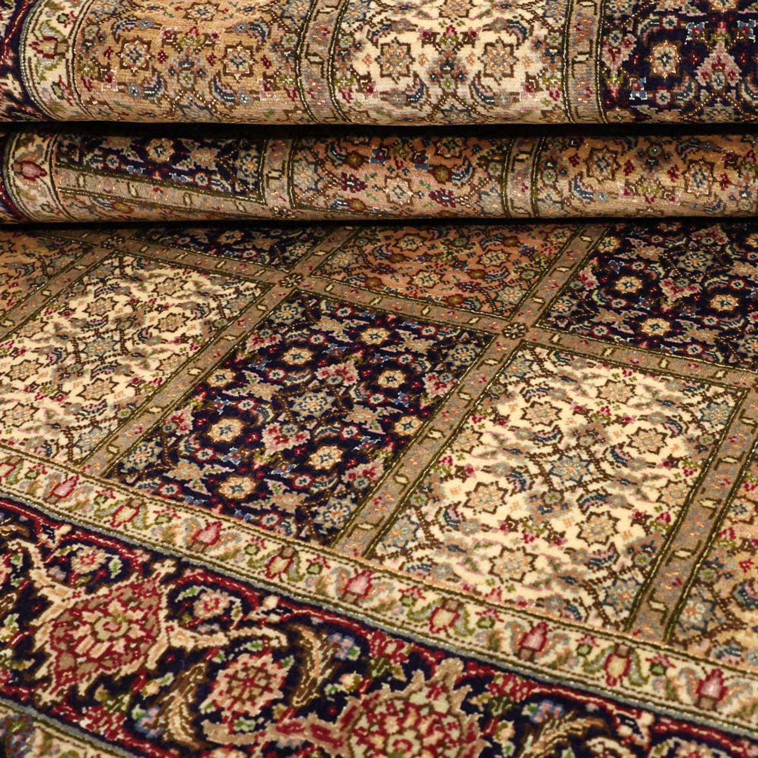 Perserteppich - Täbriz - Royal - Royal - 160 x 115 cm - mehrfarbig
