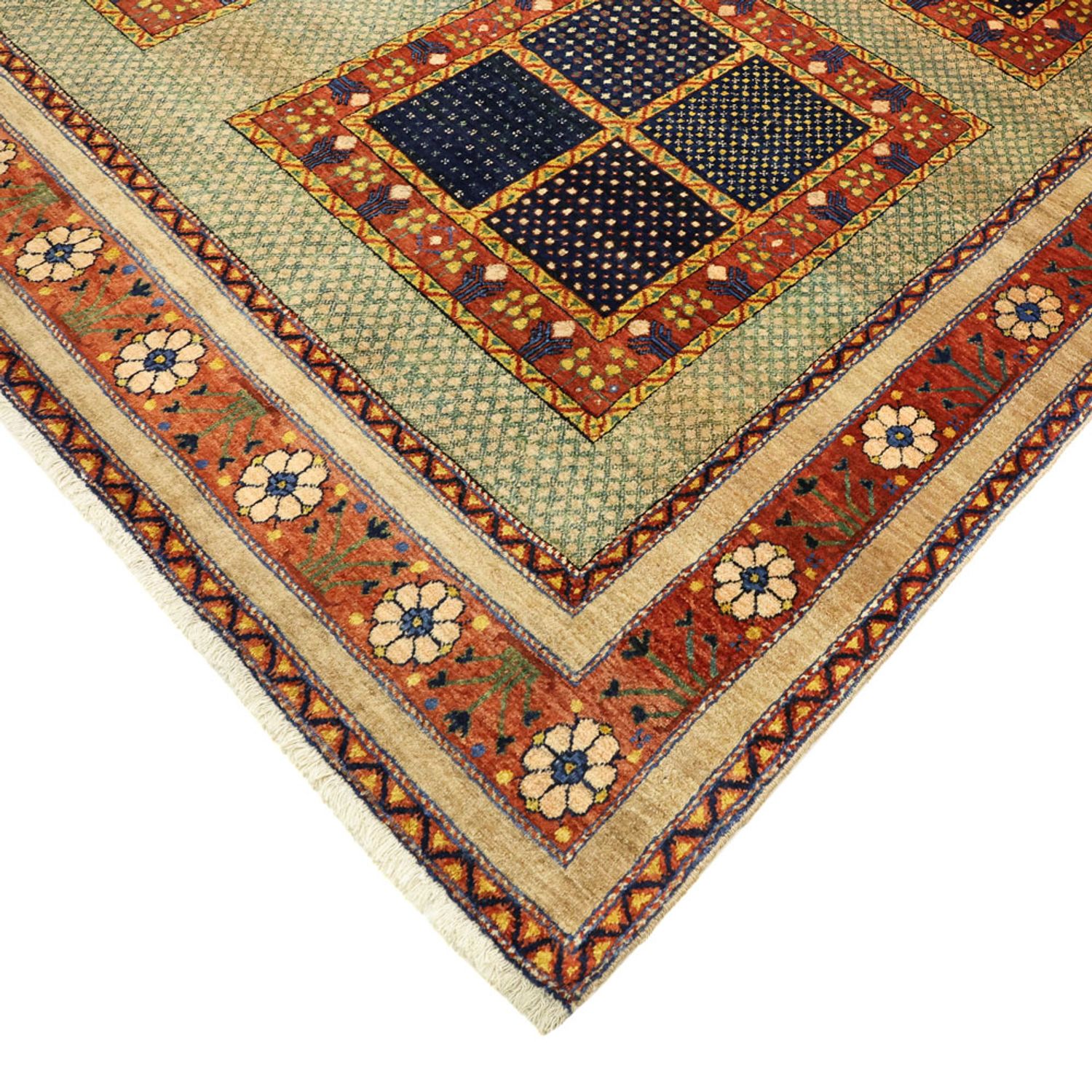Dywan Gabbeh - Loribaft Perski - 315 x 243 cm - wielokolorowy