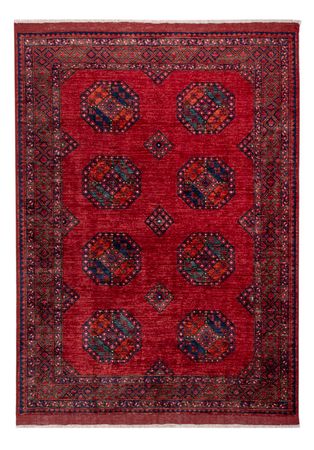 Afghansk tæppe - Kunduz - 240 x 174 cm - rød