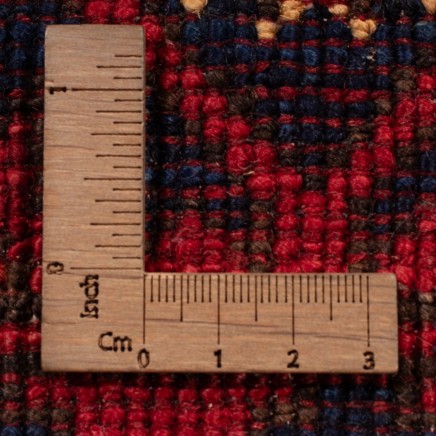 Afghansk tæppe - Kunduz - 240 x 173 cm - rød