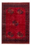 Afghansk tæppe - Kunduz - 240 x 173 cm - rød