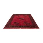 Afghansk tæppe - Kunduz - 240 x 173 cm - rød