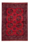 Afghansk tæppe - Kunduz - 235 x 173 cm - rød
