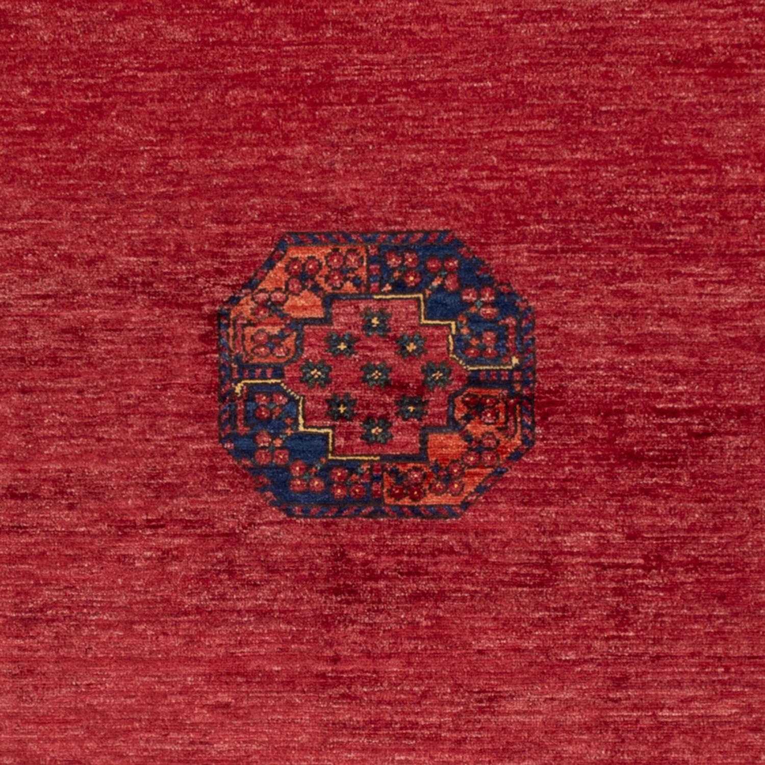 Afghansk tæppe - Kunduz - 238 x 172 cm - rød