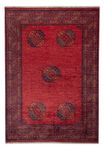 Afghansk tæppe - Kunduz - 238 x 172 cm - rød