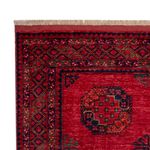 Afghansk tæppe - Kunduz - 242 x 175 cm - rød