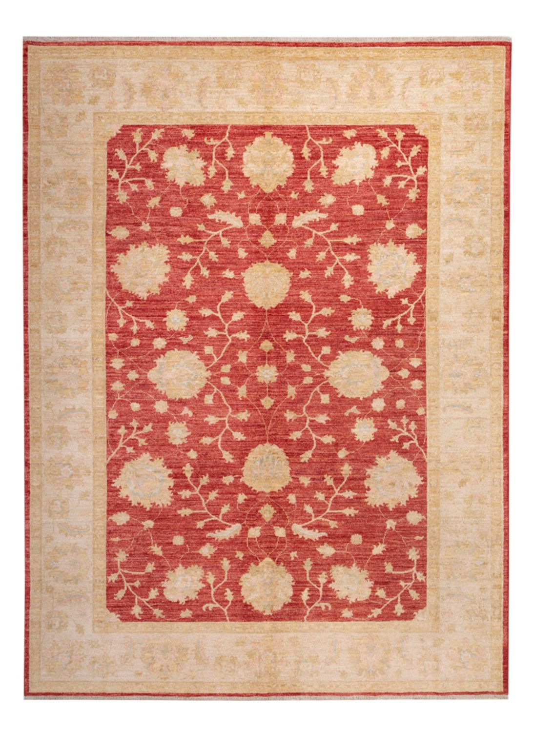 Dywan Zieglera - 291 x 207 cm - czerwony