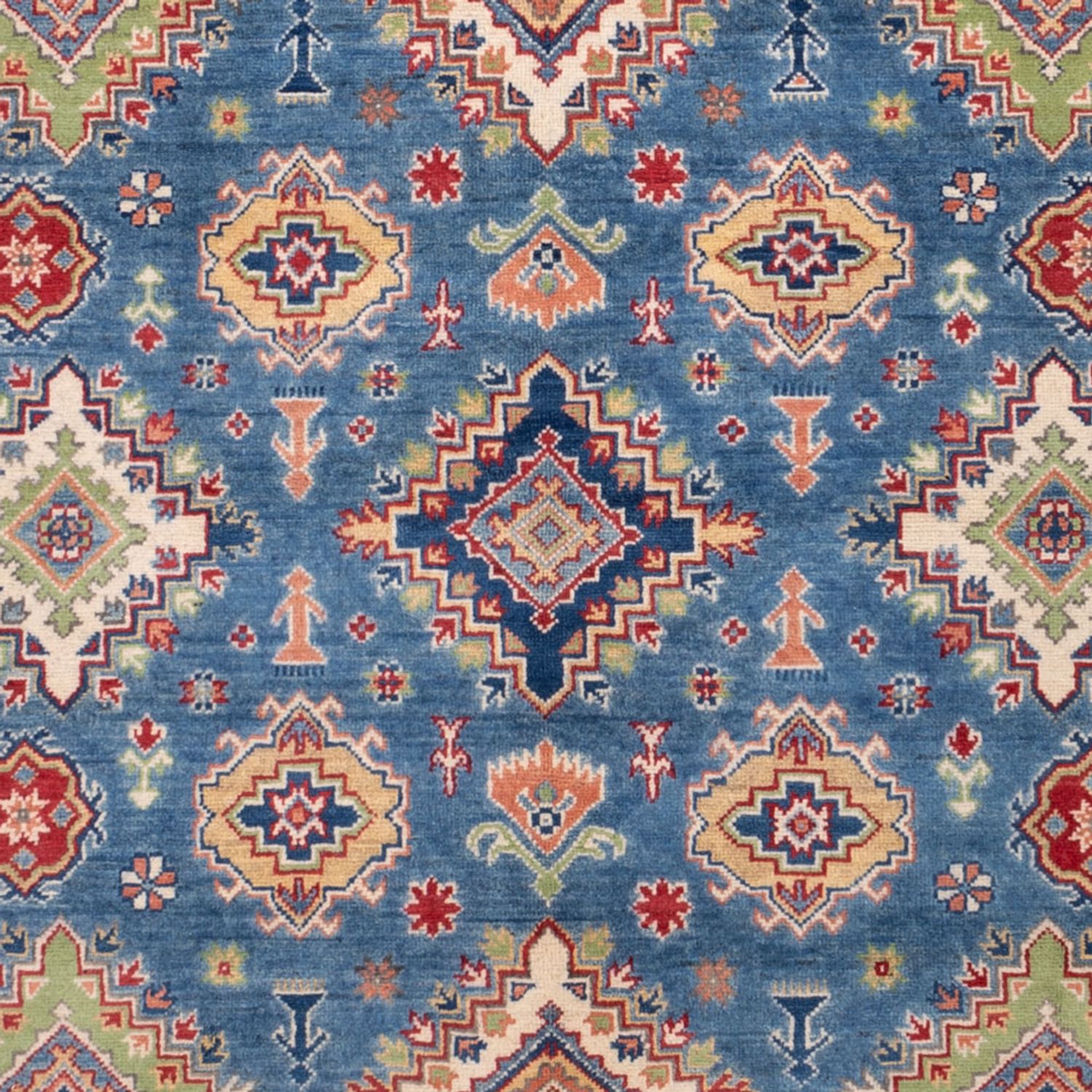 Dywan Ziegler - Kazak - 296 x 198 cm - niebieski