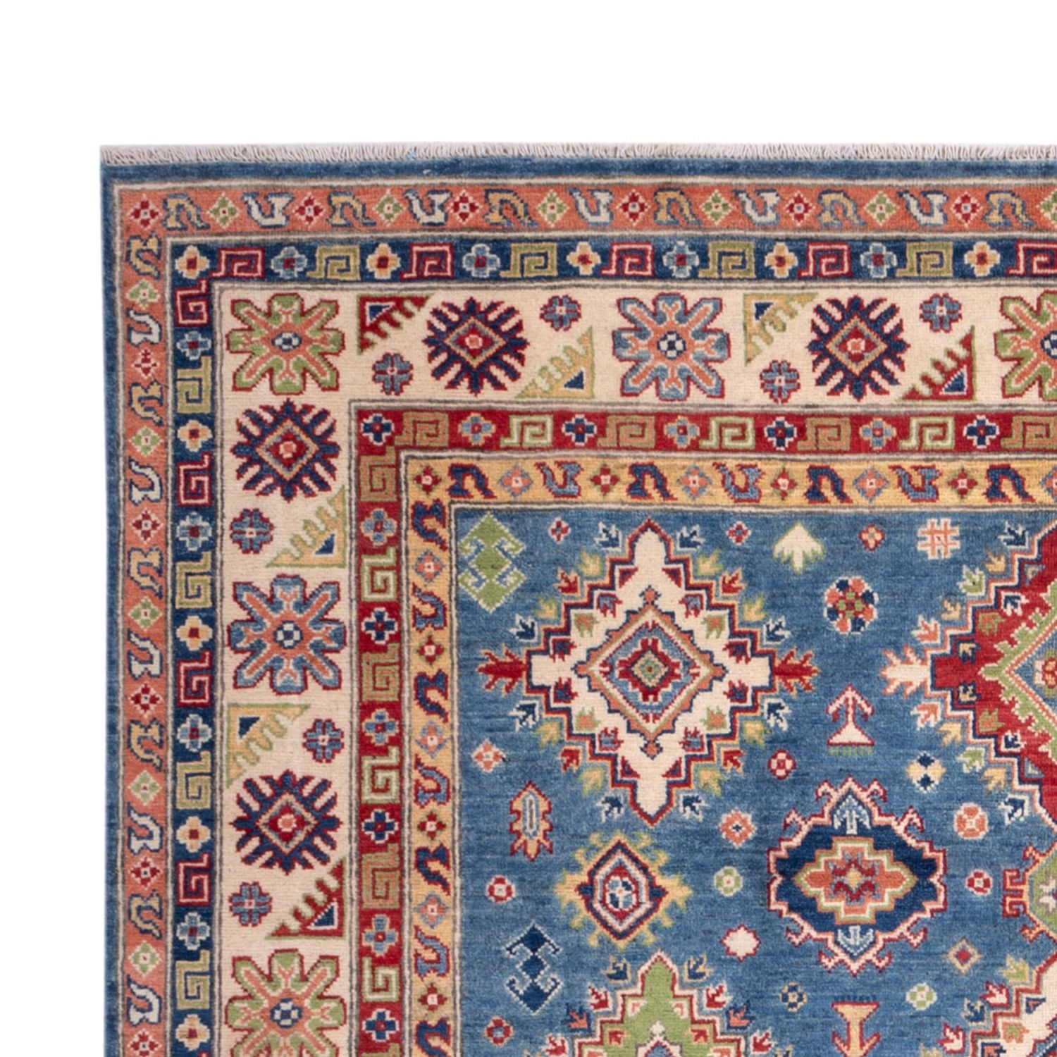 Dywan Ziegler - Kazak - 296 x 198 cm - niebieski