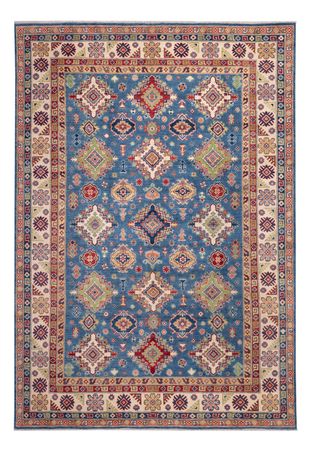 Dywan Ziegler - Kazak - 296 x 198 cm - niebieski