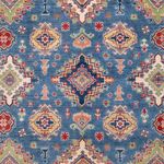 Dywan Ziegler - Kazak - 296 x 198 cm - niebieski