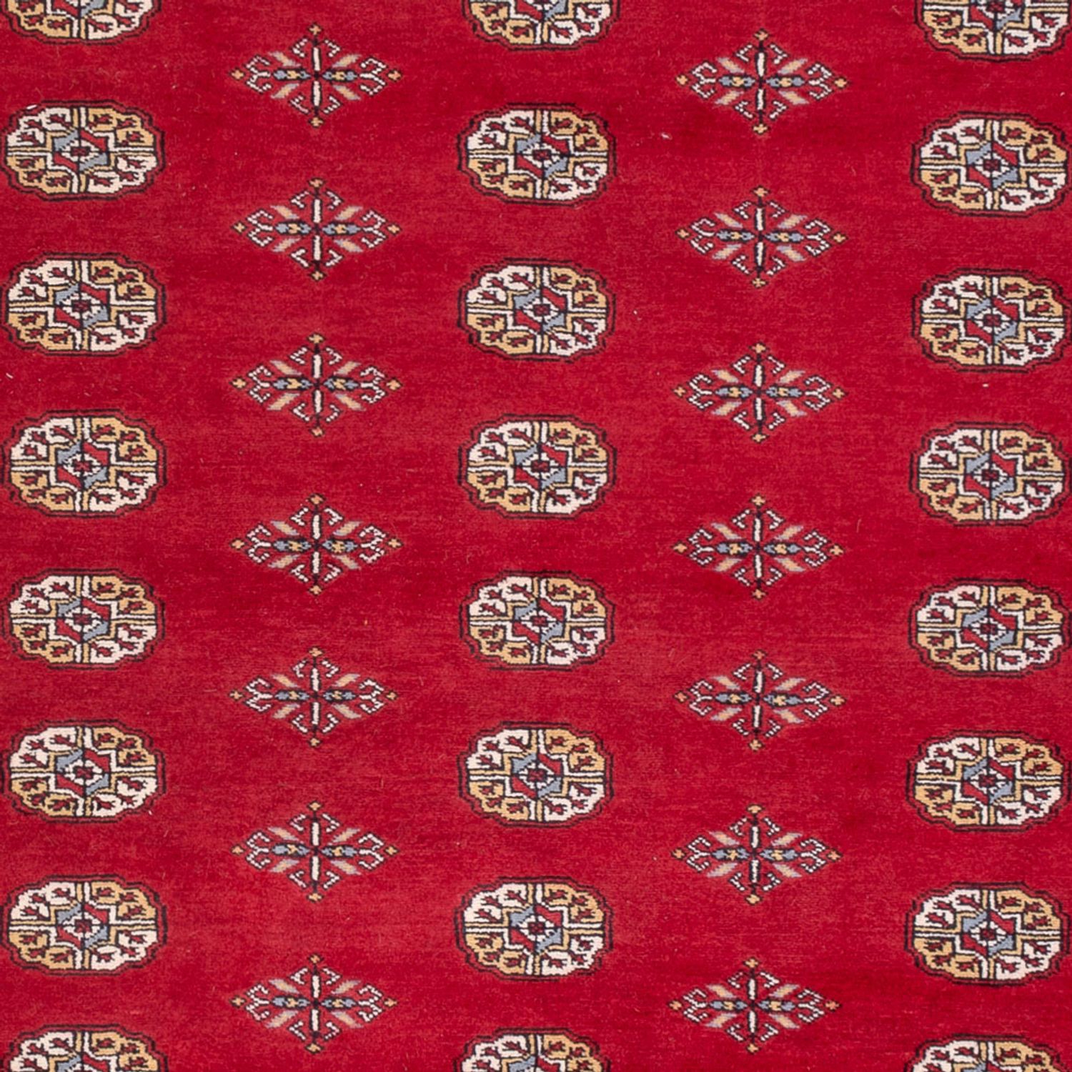 Afgański dywan - Bukhara - 307 x 201 cm - czerwony