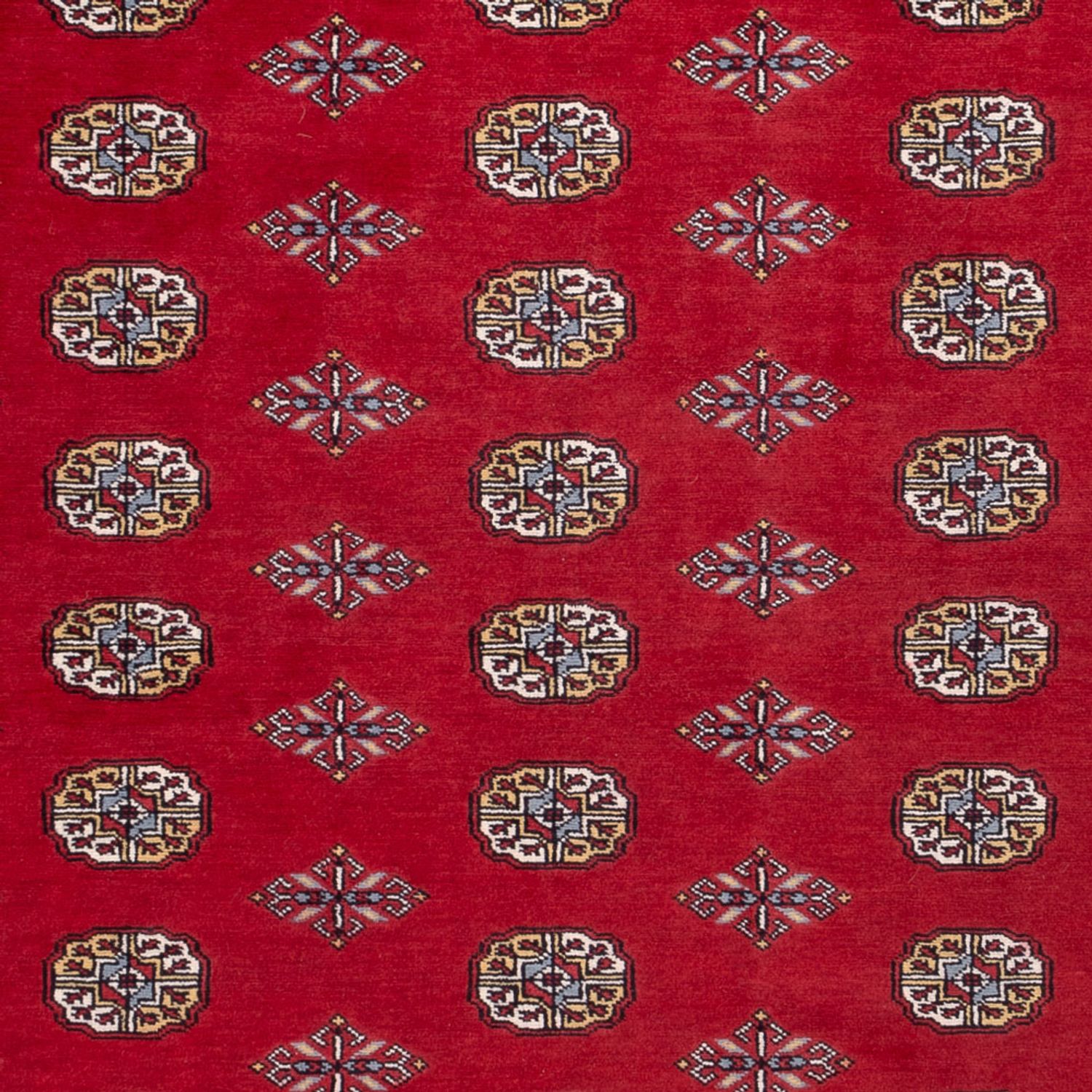 Afgański dywan - Bukhara - 302 x 200 cm - czerwony