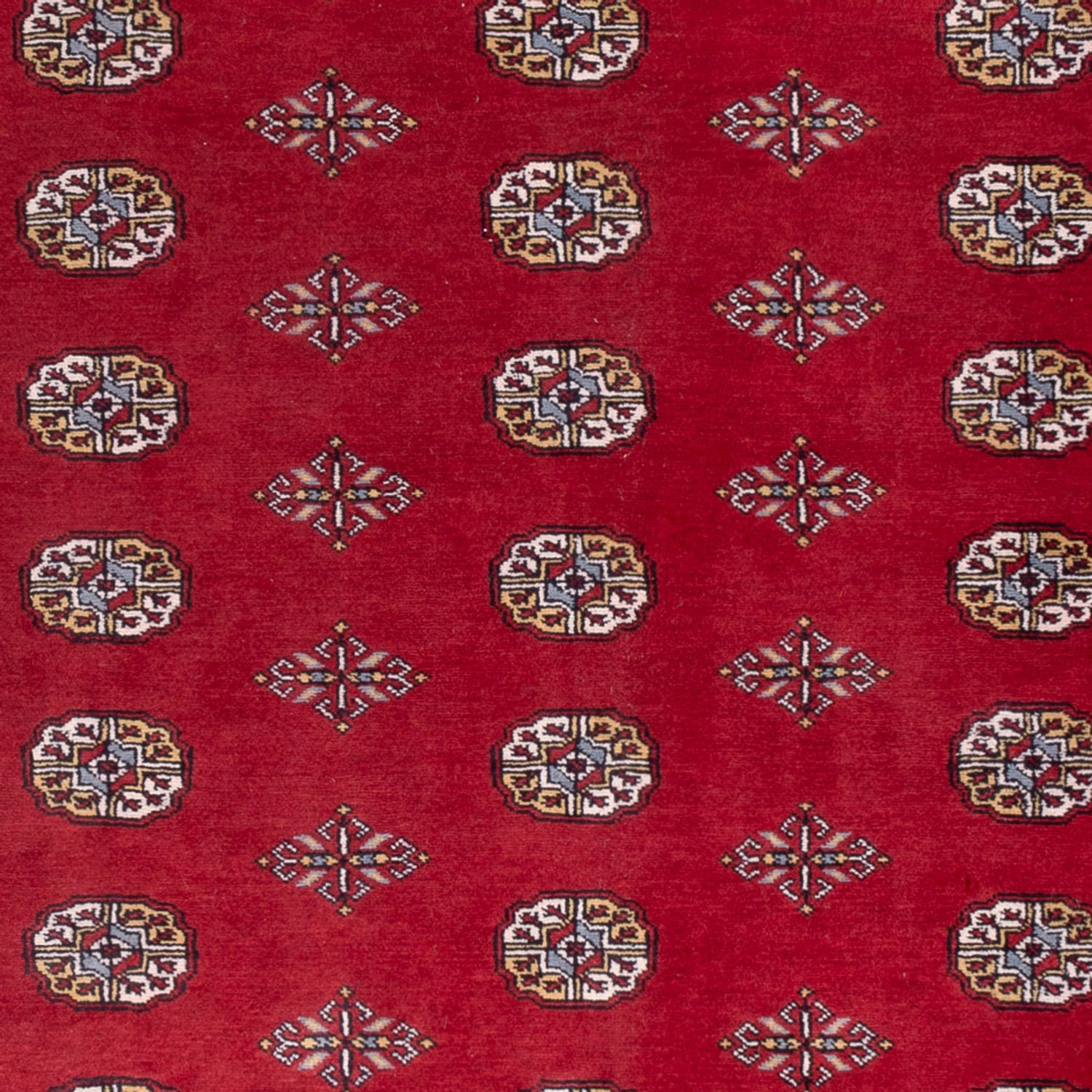 Afgański dywan - Bukhara - 294 x 198 cm - czerwony