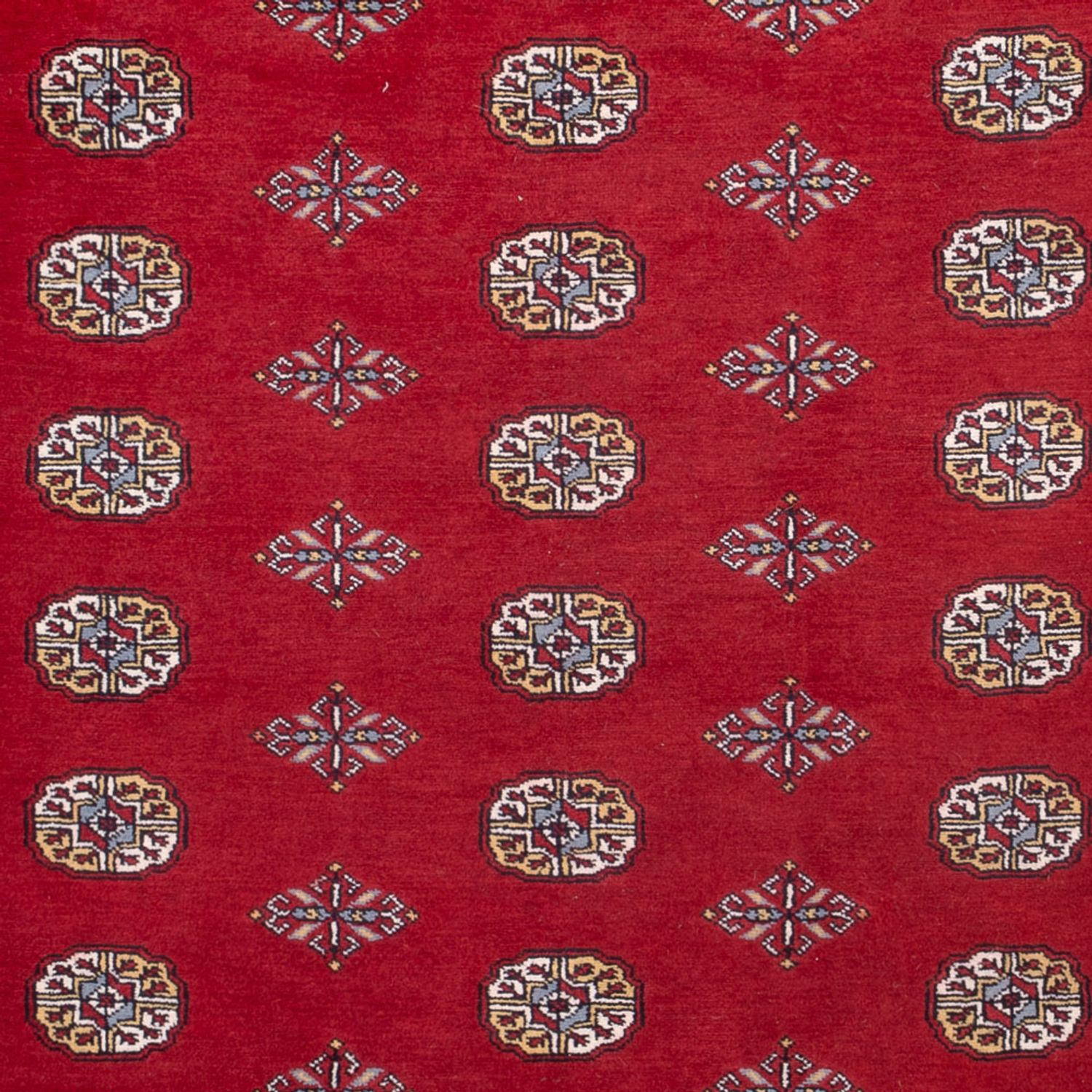 Afgański dywan - Bukhara - 314 x 202 cm - czerwony