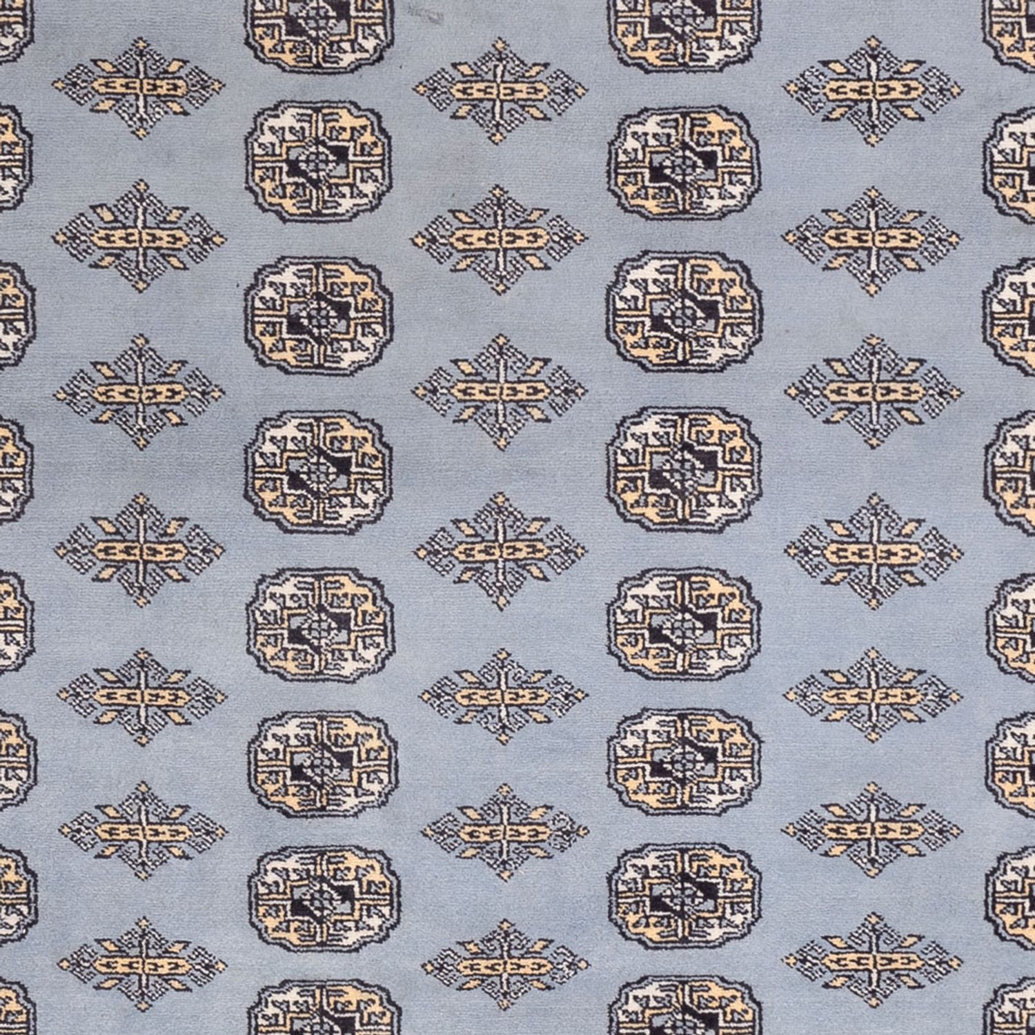 Afgański dywan - Bukhara - 300 x 204 cm - jasnoszary