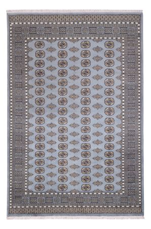 Afgański dywan - Bukhara - 300 x 204 cm - jasnoszary