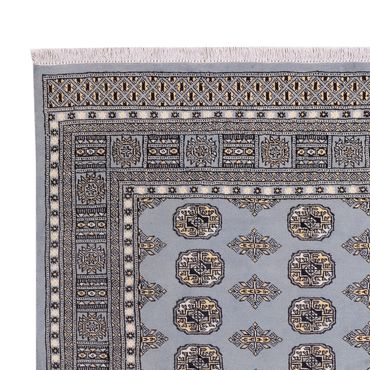 Afghansk teppe - Bukhara - 300 x 204 cm - lysegrå