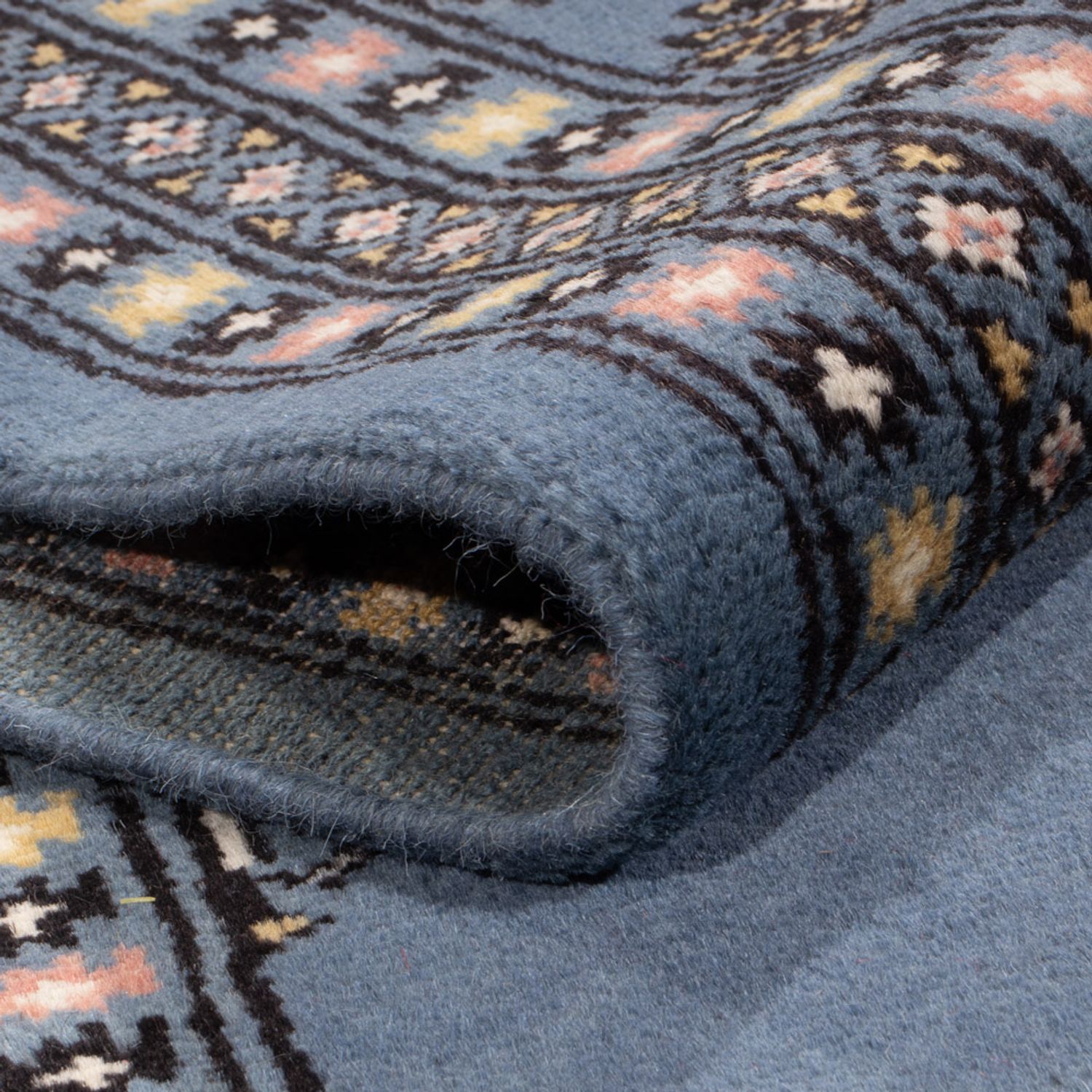 Afghaans tapijt - Bukhara - 308 x 206 cm - blauw