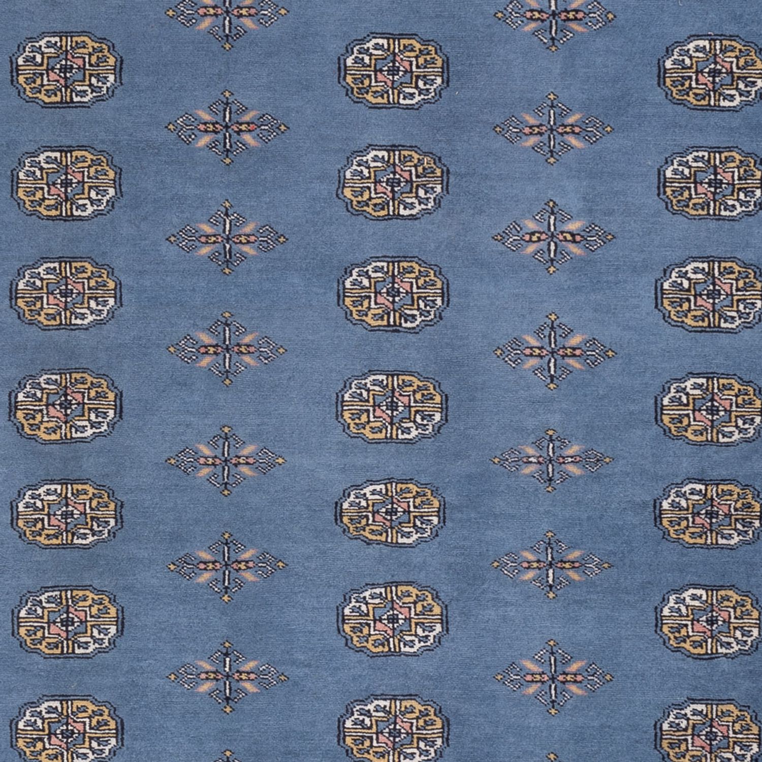 Afgański dywan - Bukhara - 309 x 205 cm - niebieski