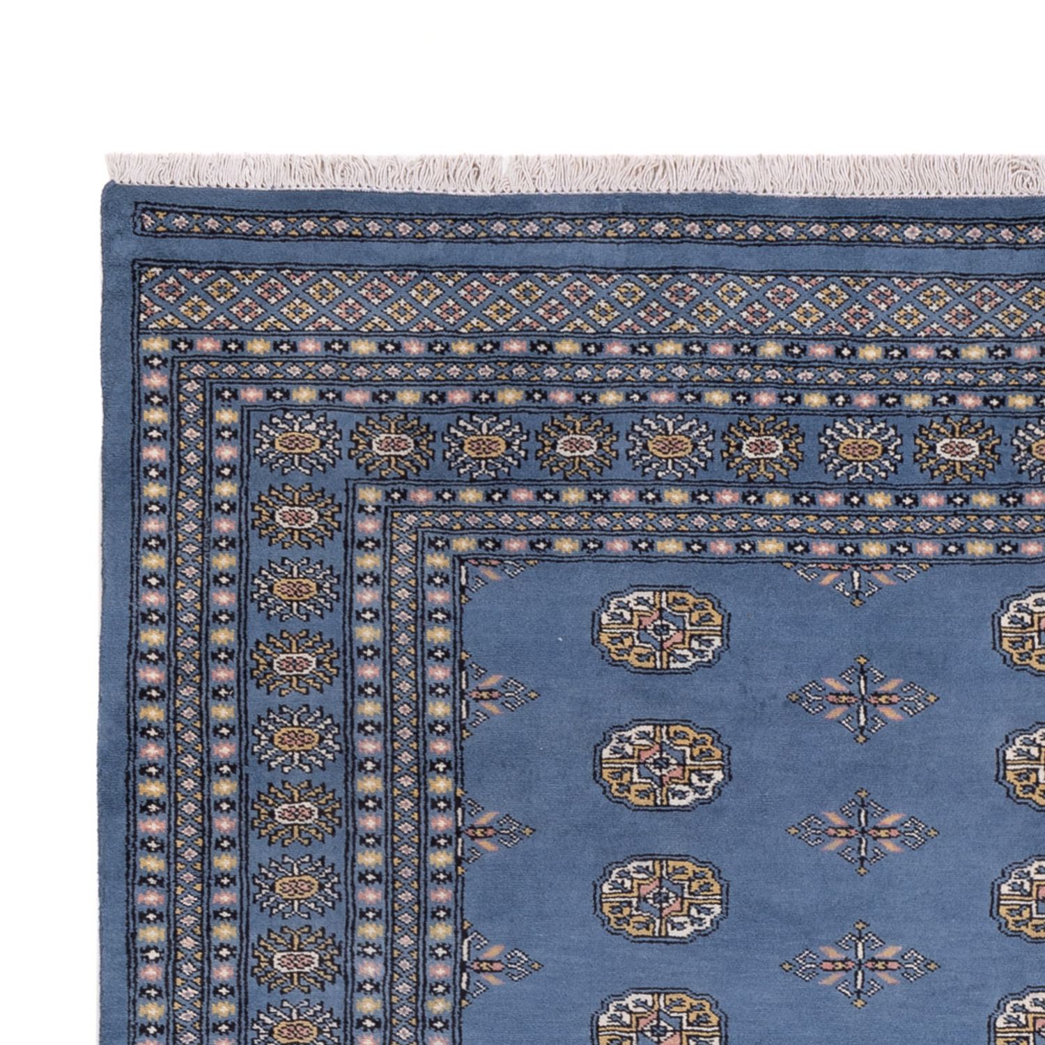 Afghaans tapijt - Bukhara - 315 x 207 cm - blauw