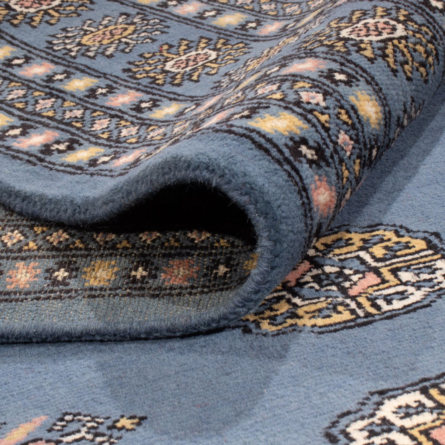 Afghaans tapijt - Bukhara - 315 x 207 cm - blauw