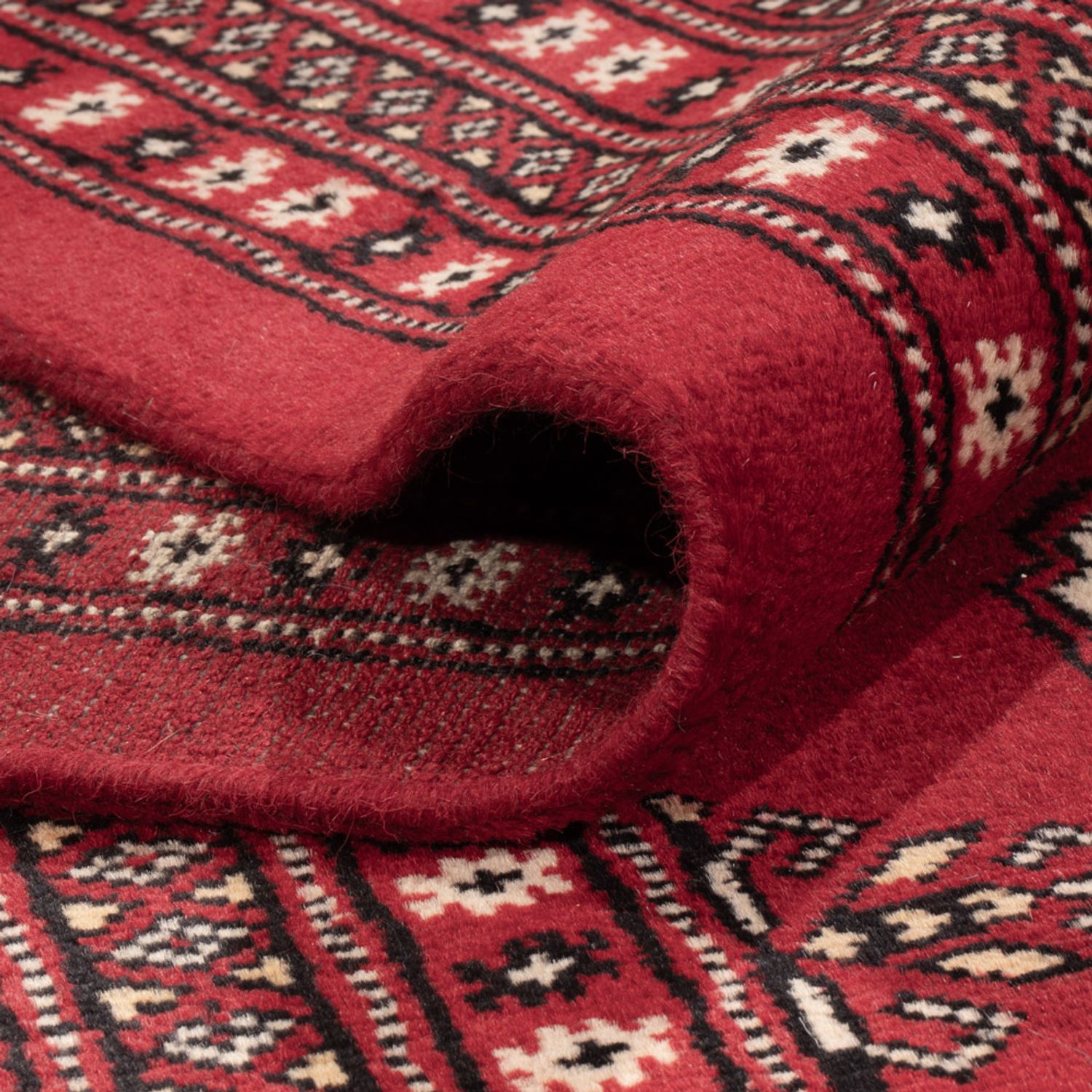 Afghansk teppe - Bukhara - 305 x 244 cm - rød