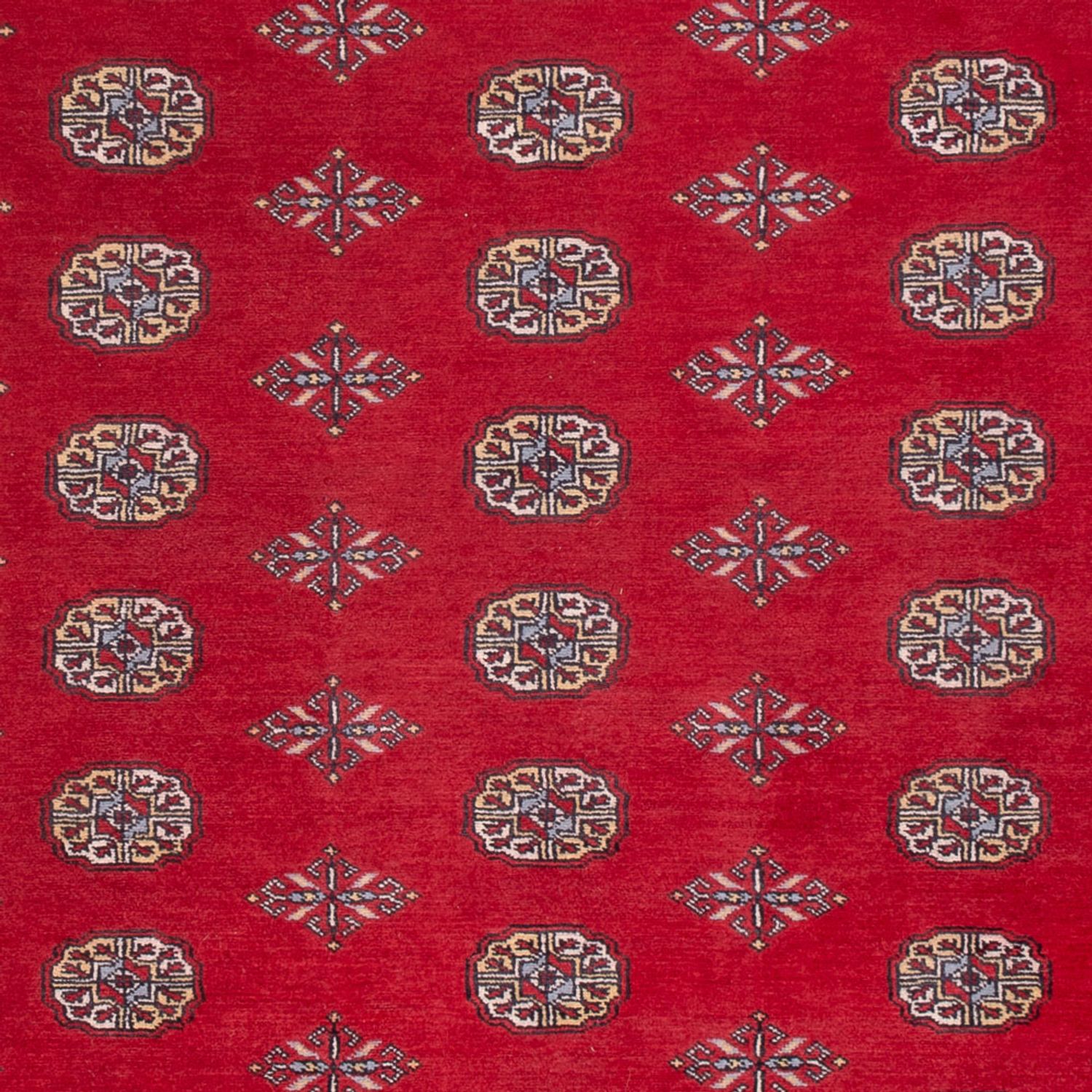 Afgański dywan - Bukhara - 307 x 202 cm - czerwony