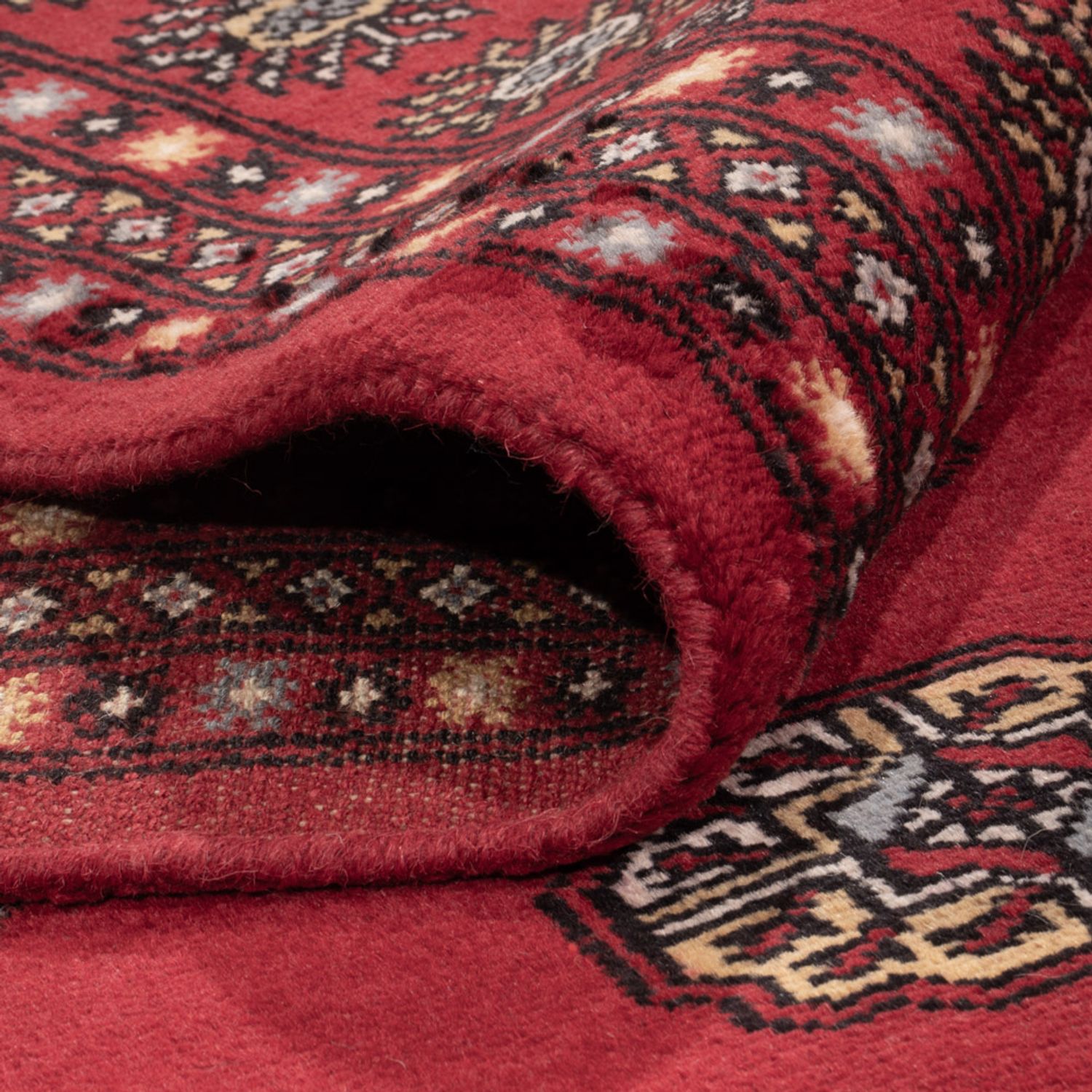 Afghansk matta - Bukhara - 302 x 202 cm - röd
