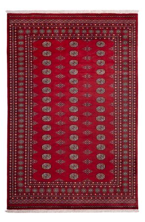 Afghansk matta - Bukhara - 302 x 202 cm - röd