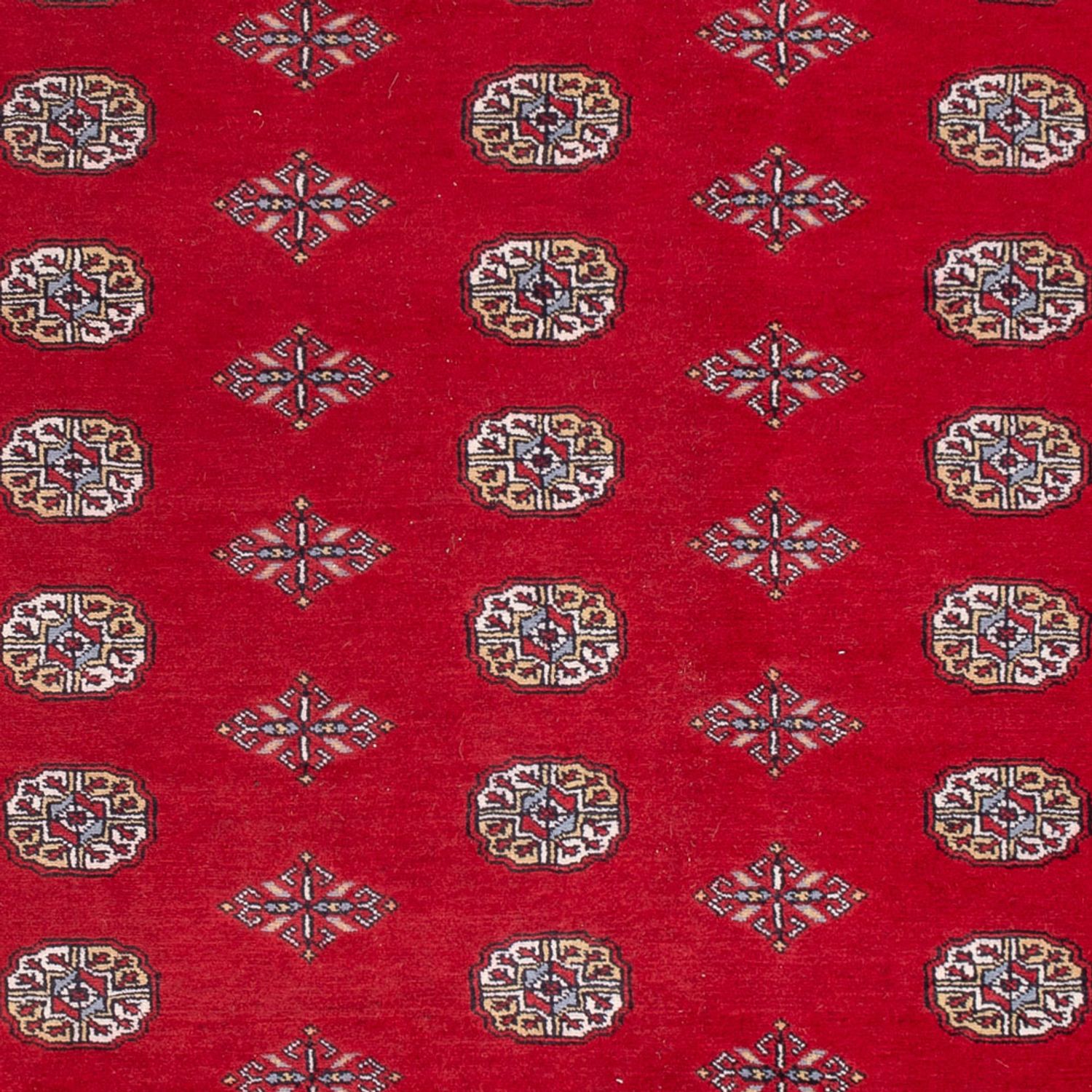 Afgański dywan - Bukhara - 303 x 205 cm - czerwony