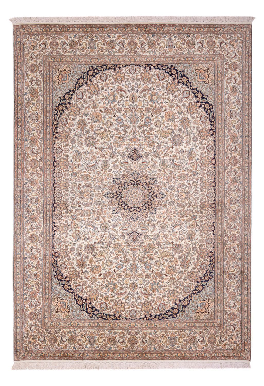 Jedwabny dywan - Kashmir Silk - 309 x 213 cm - piaskowy