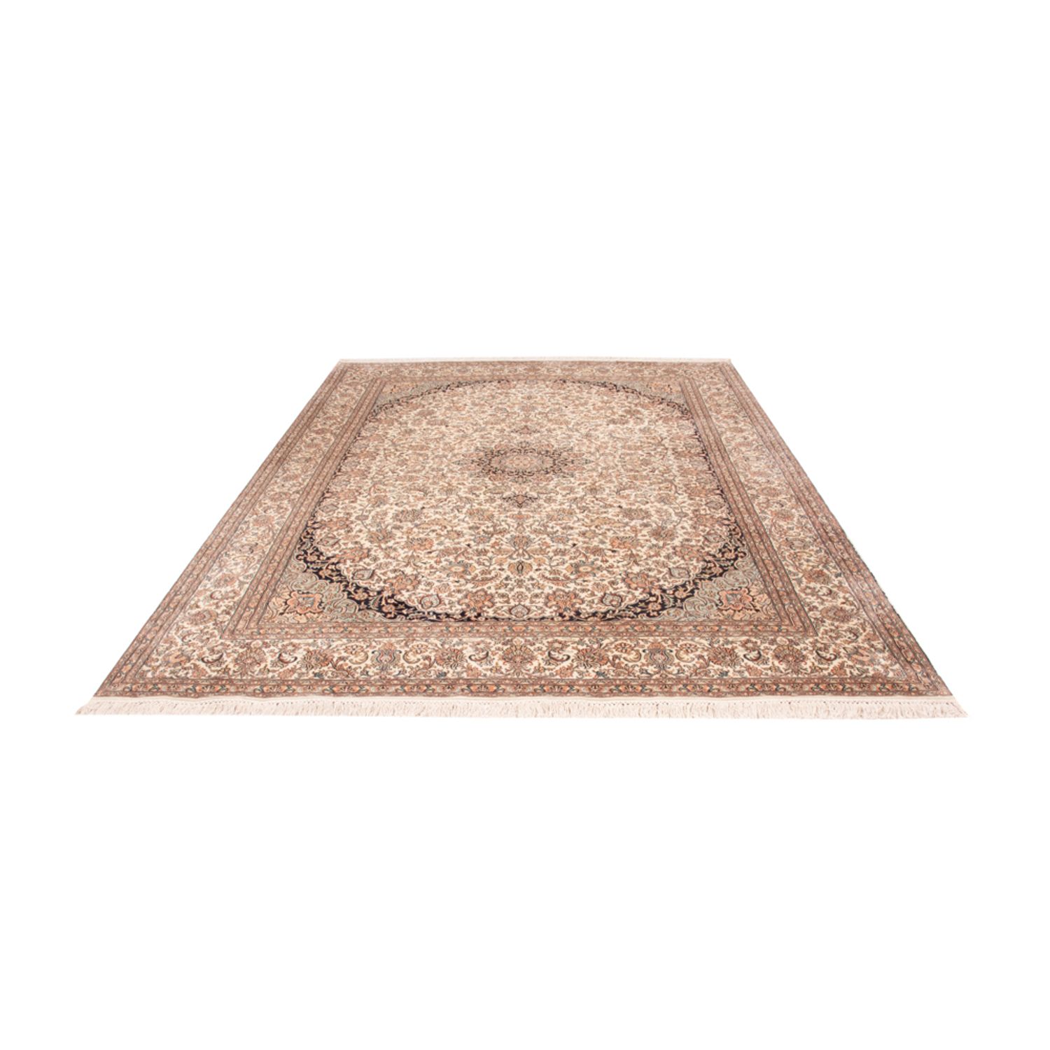 Jedwabny dywan - Kashmir Silk - 309 x 213 cm - piaskowy