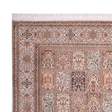 Sidenmatta - Kashmir Silk - 304 x 246 cm - sand