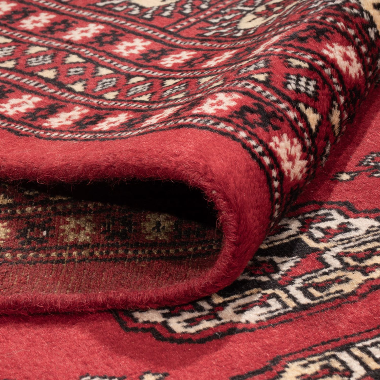 Afghansk teppe - Bukhara - 298 x 243 cm - rød