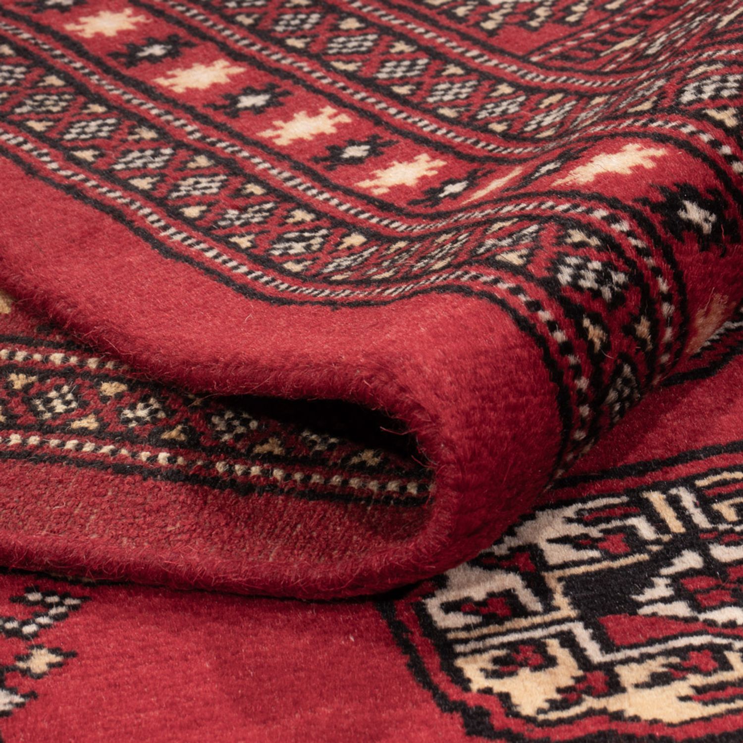 Afghan Teppich - Buchara - 308 x 243 cm - rot