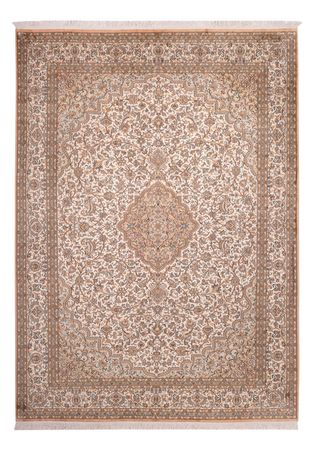 Jedwabny dywan - Kashmir Silk - 290 x 205 cm - piaskowy