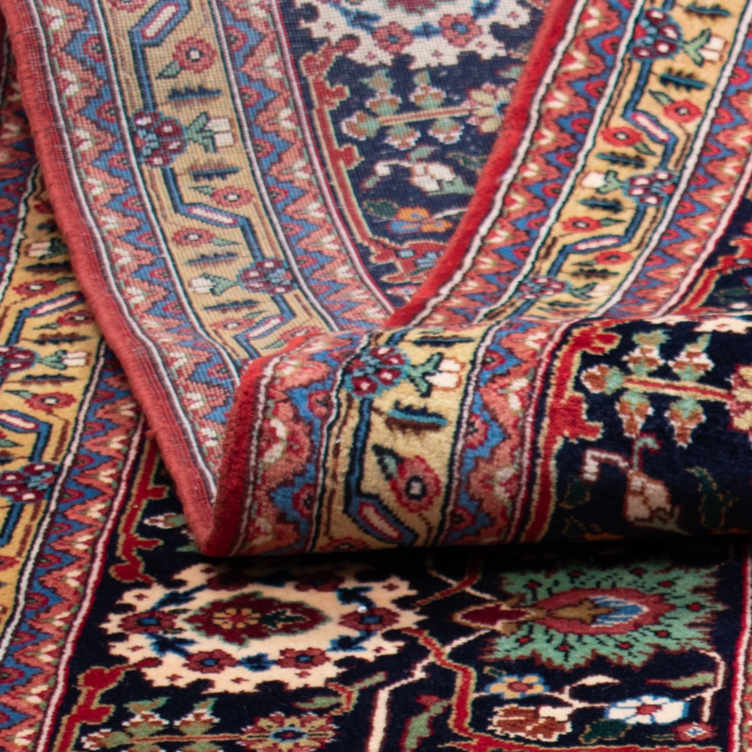 Persisk teppe - Tabriz - Royal - 490 x 352 cm - rød