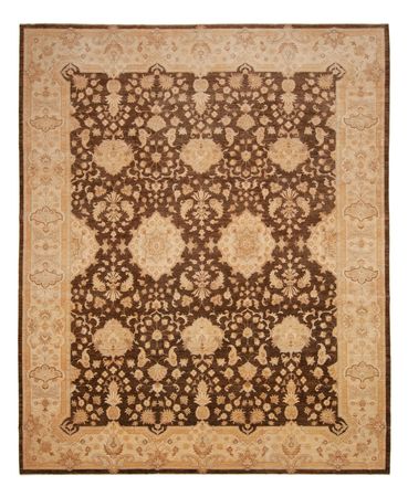 Ziegler Teppe - 465 x 368 cm - brun