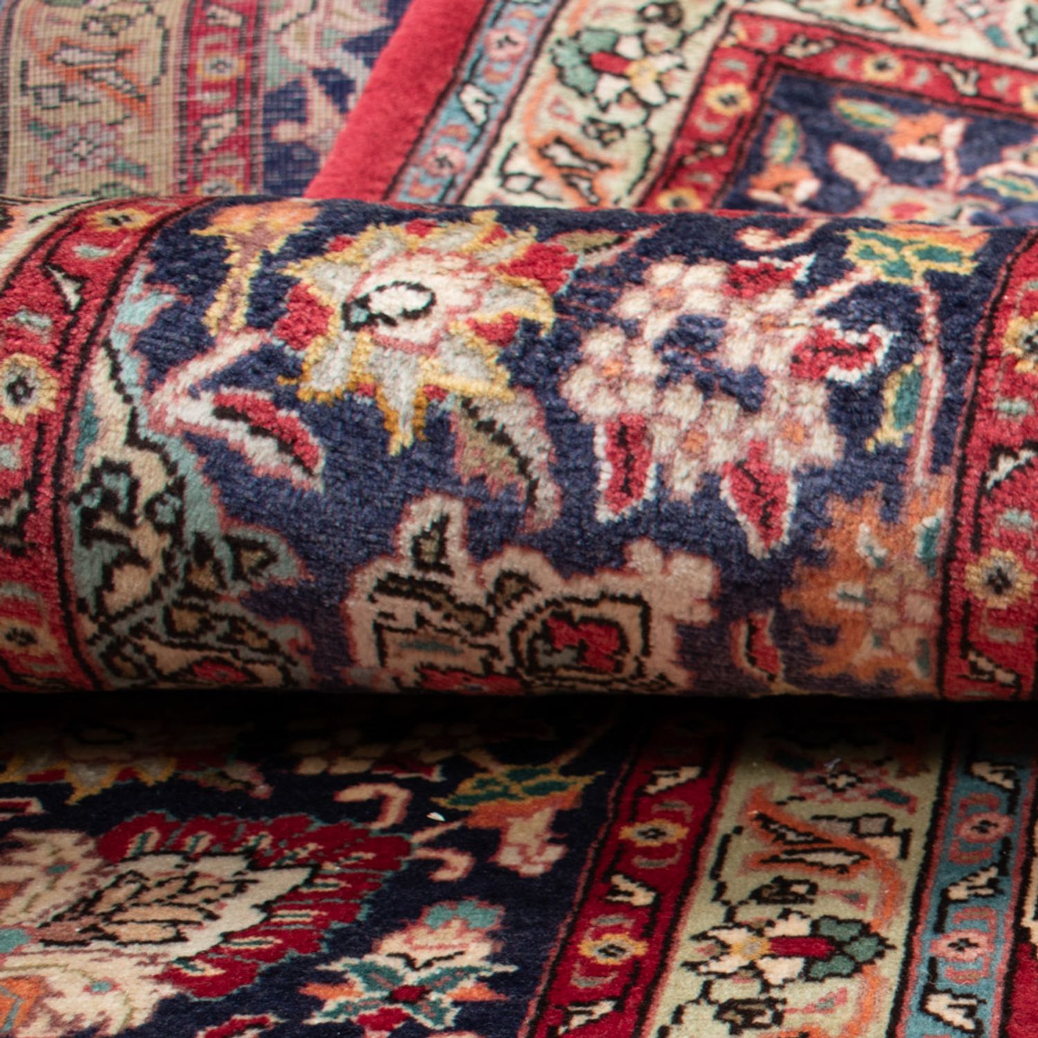 Persisk teppe - Tabriz - 434 x 343 cm - rød