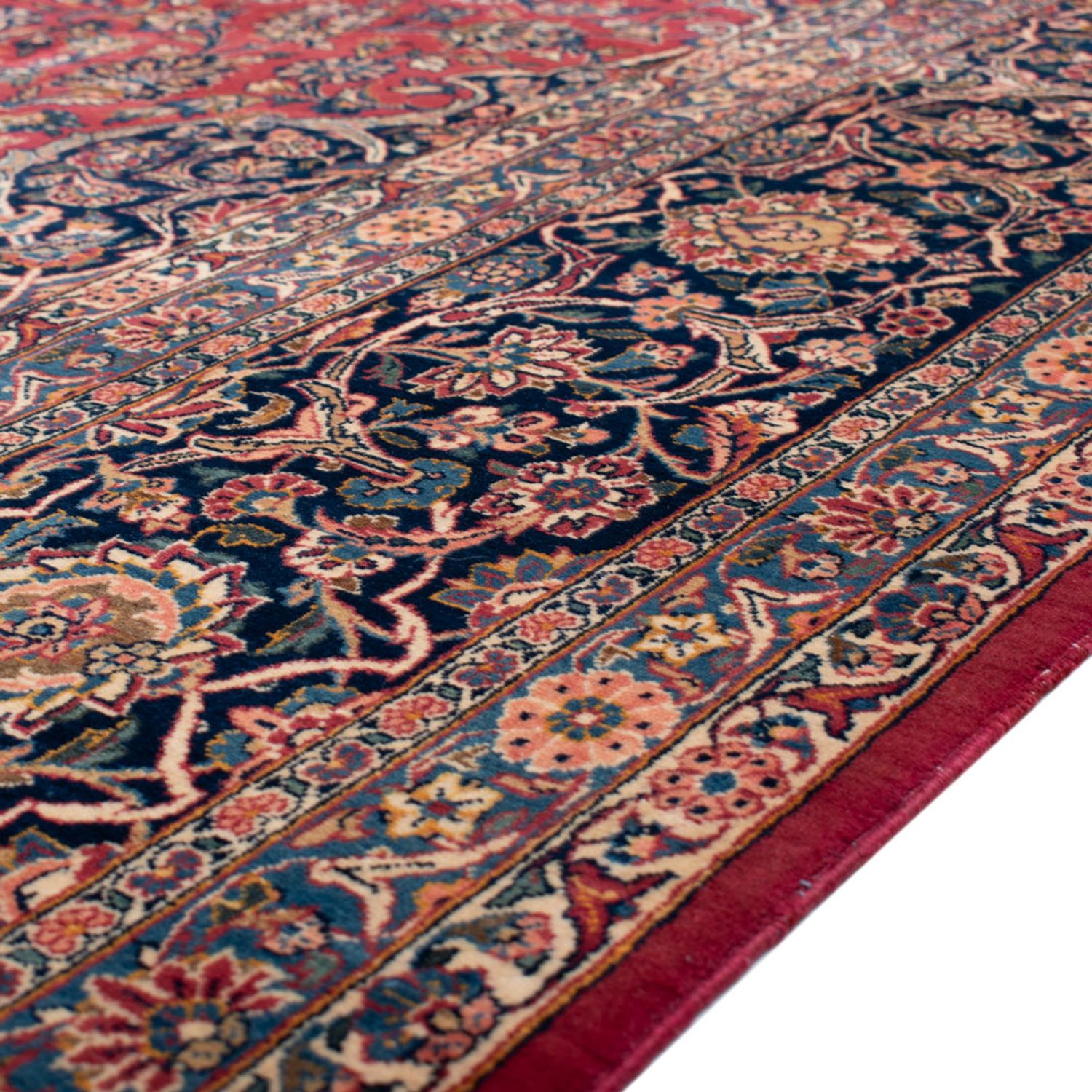 Perserteppich - Keshan - 467 x 328 cm - rot