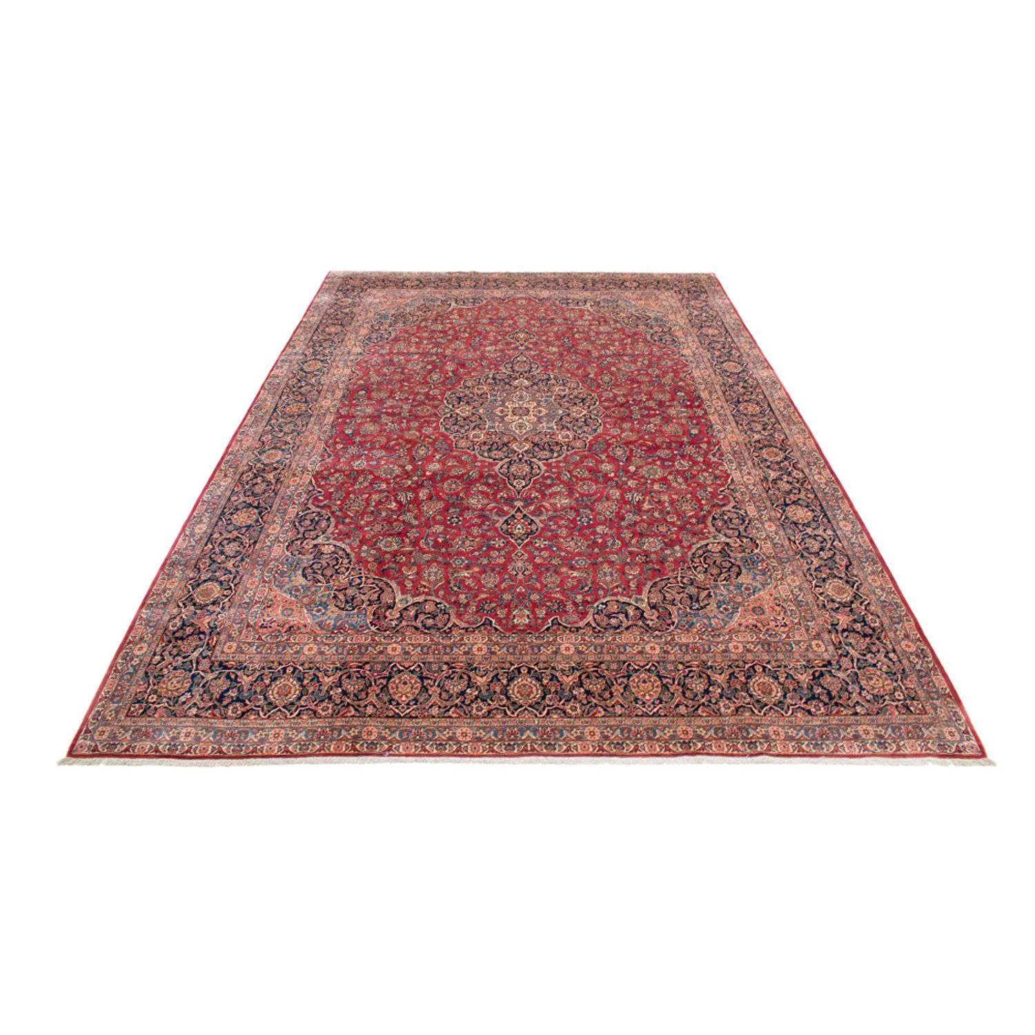 Perserteppich - Keshan - 467 x 328 cm - rot