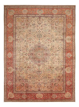Persisk teppe - Tabriz - Royal - 486 x 350 cm - beige
