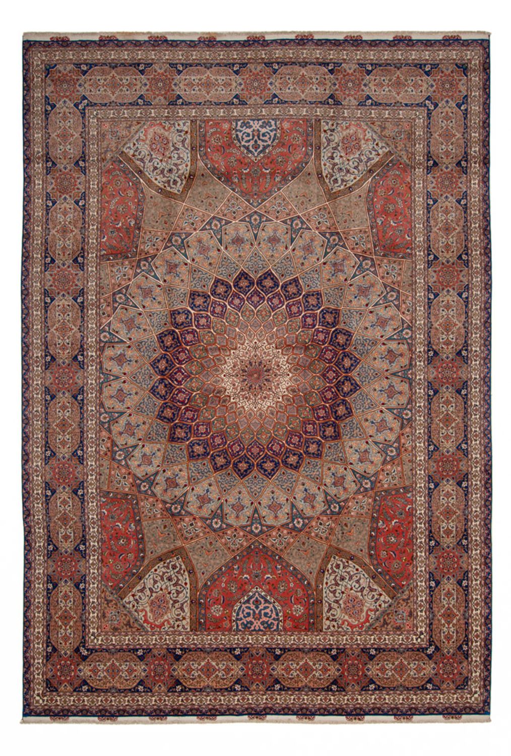 Persisk teppe - Tabriz - Royal - 498 x 344 cm - flerfarget