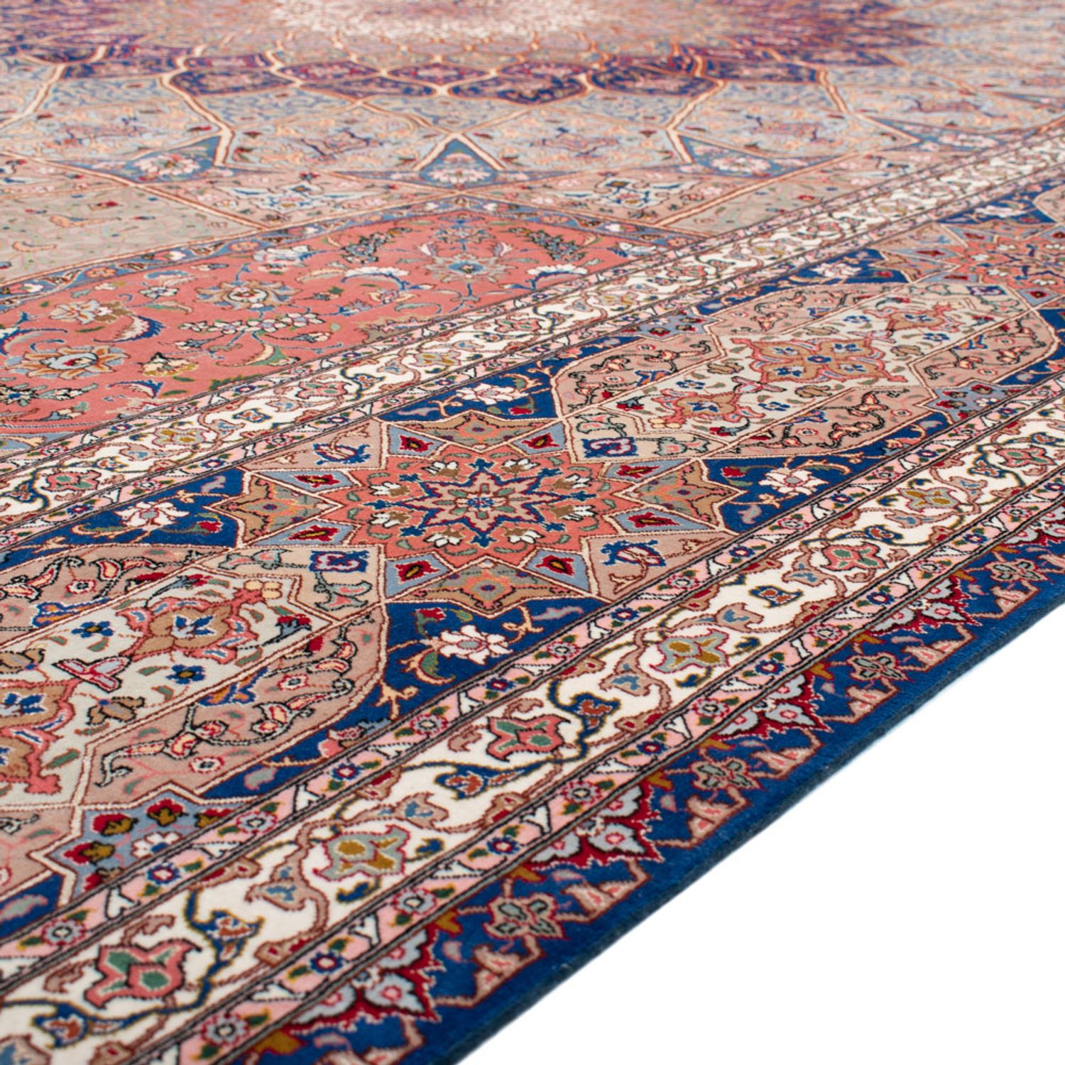 Persisk teppe - Tabriz - Royal - 498 x 344 cm - flerfarget