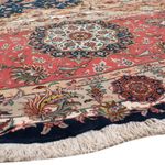 Perserteppich - Täbriz - Premium rund  - 500 x 500 cm - blau